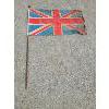 Image 1 : VINTAGE UNION JACK FLAG ON STAFF