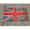 Image 2 : VINTAGE UNION JACK FLAG ON STAFF