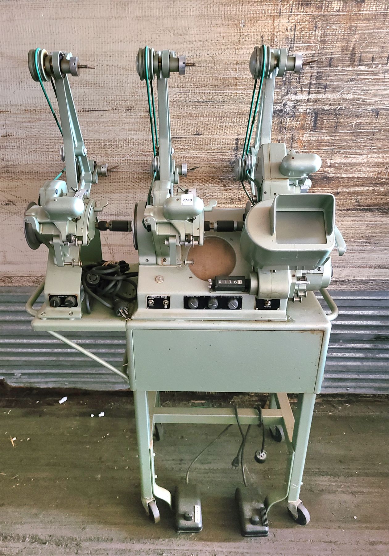 VINTAGE MOVIOLA MFG CO FILM EDITING MACHINE