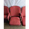 Image 2 : SET OF 3 VINTAGE THEATRE SEATS - 19 x 32 x 63in
