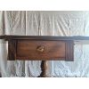 Image 2 : DROP LEAF TABLE W/ DRAWER - 27.5 x 36 x 46in