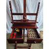 Image 2 : PAINTERS EASEL W/ DRAWERS - 18 x 23 x 71in