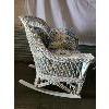Image 3 : LOT OF 2 - WICKER CHAIRS - INCL ROCKER  