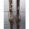 Image 2 : WOODEN SKI SET