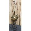 Image 1 : VINTAGE GLOBE LAMP - 40 INCHES TALL