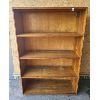 Image 1 : SOLID WOOD BOOKSHELF - 15 x 36.5 x 53.5in