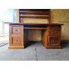 Image 3 : WOODEN EXECUTIVE DESK - 32 x 68 x 72.5in