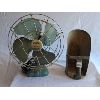 Image 1 : LOT OF 2 - TORCAN TABLETOP FAN AND GALVANIZED SCOOP