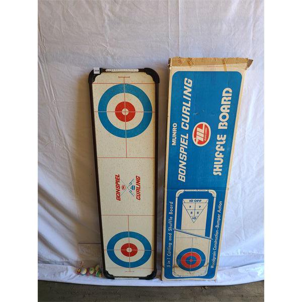 MUNRO BONSPIEL CURLING SHUFFLE BOARD 