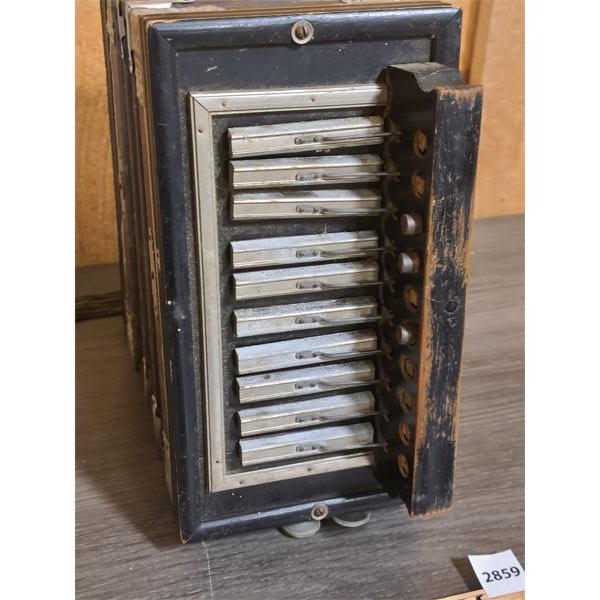 VINTAGE  TIVOLI ACCORDIAN 5.5 X 10 INCHES 
