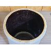 Image 2 :  8 GAL.CERAMIC CROCK 17 X 13 INCH DIA.