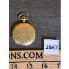 Image 2 : POCKET WATCH MARKED WALTHAM W/ ENGRAVED FRONT AND BACK