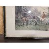 Image 2 : LOT OF 2 - COLOURED HUNTING PRINTS - 9 x 12 in