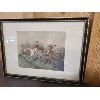 Image 3 : LOT OF 2 - COLOURED HUNTING PRINTS - 9 x 12 in