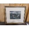 Image 2 : LOT OF 3 - COLOURED HUNTING PRINTS - 9.5 x 10.5 in
