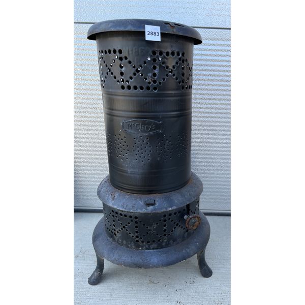 MCCLARY'S ANTIQUE HEATER - 24 INCHES