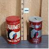 Image 1 : LOT OF 2 - BAKING POWDER TINS - CALUMET