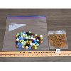 Image 1 : JOB LOT - MARBLES & MISC PENNIES