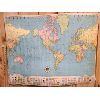 Image 1 : MAP OF THE WORLD - NO 9577 - AMERICAN MAP COMPANY
