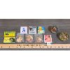 Image 1 : JOB LOT - QTY OF ADVERTISING POCKET MIRRORS AND GLASS DECORATIVE ORBS