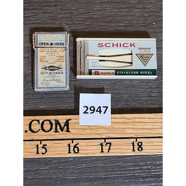 LOT OF 2 - VINTAGE RAZORS 