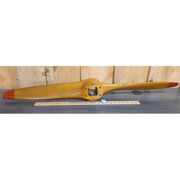 WOOD AIRPLANE PROPELLER - 44in LONG