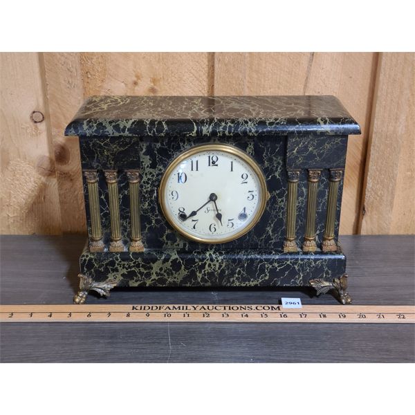 SESSIONS MANTLE CLOCK - 5.5 x 10 x 14in