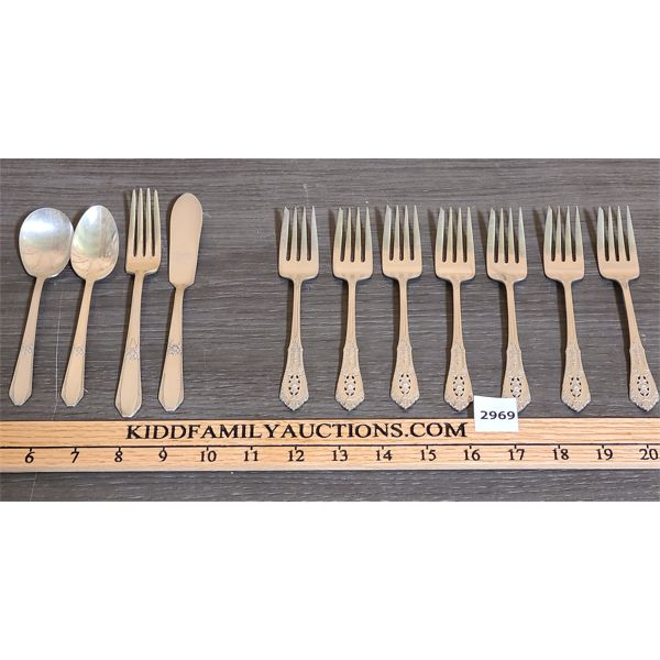 JOB LOT - STERLING SILVER UTENSILS