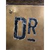 Image 2 : HEAVY BRASS DENTIST SIGN - 8 x 19in