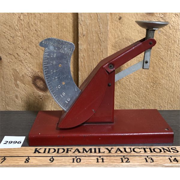 RED NATIONAL EGG SCALE