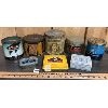 Image 1 : LOT OF 8 - VINTAGE TOBACCO TINS - INCL BRIER PLUG, HOLIDAY ETC.
