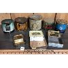 Image 2 : LOT OF 8 - VINTAGE TOBACCO TINS - INCL BRIER PLUG, HOLIDAY ETC.