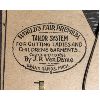 Image 7 : WORLD'S FAIR PREMIUM TAILOR SYSTEM COPYRIGHT 1893