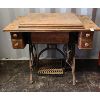 Image 1 : RAYMOND TREADLE SEWING MACHINE - 18 x 29 x 34in