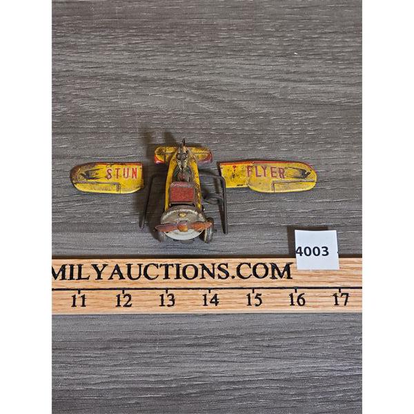 TIN WINDUP PLANE - JAPAN