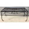Image 1 : WROUGHT IRON GARDEN BENCH - 16 x 20 x 43in