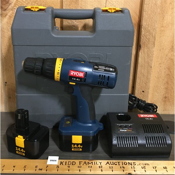 RYOBI CORDLESS 3/8in DRILL DRIVER