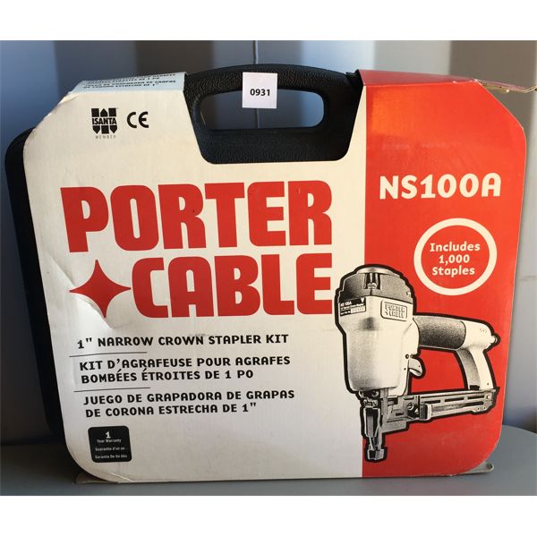 PORTER CABLE NS100A NARROW CROWN STAPLER KIT
