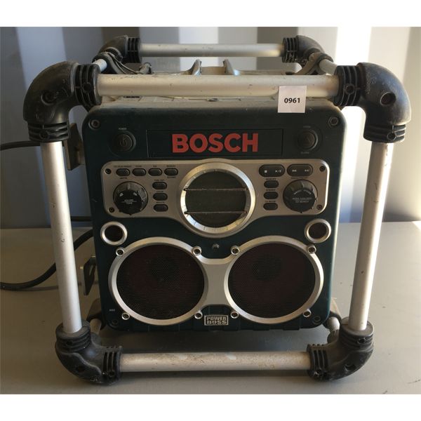 BOSCH POWER BOSS JOBSITE RADIO