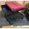 Image 2 : LOT OF 2 - ROLLING WORK STOOLS - SNAP-ON AND ADJUSTABLE HEIGHT