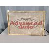 Image 1 : ADVANCED AUTO LIGHTED SIGN