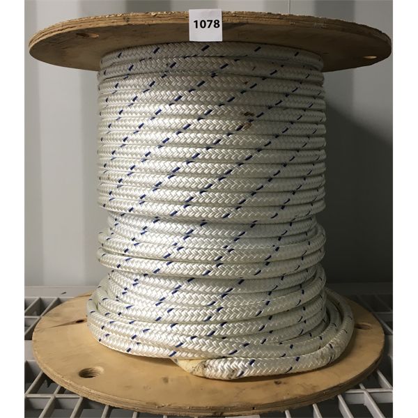 PARTIAL ROLL OF 1/2 INCH NYLON ROPE