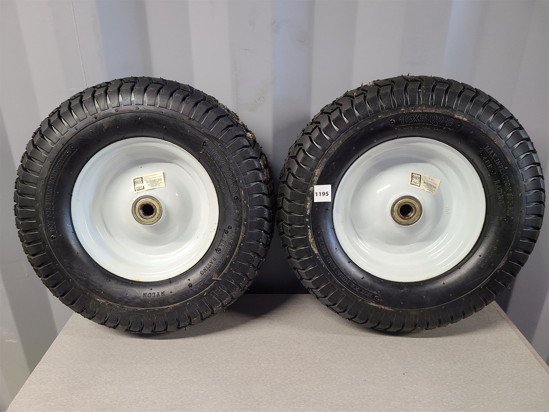 SET OF 2 16 INCH TIRES - Kidd Family Auctions