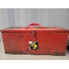 Image 1 : METAL TOOL BOX W/ CONTENTS 