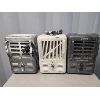 Image 1 : LOT OF 3 - PORTABLE ELECTRIC HEATERS