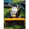 Image 2 : CUB CADET GT3235 RIDING LAWMOWER W/ SNOW BLOWER