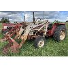 Image 1 : INT 454 TRACTOR W/ 1550 LOADER.  RUNNING CONDITION.