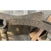 Image 2 : LOT OF 4 - ANTIQUE STEEL WHEELS - 28 & 30 INCH DIAMETERS