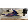 Image 1 : KYOSHO WAVE MASTER RC RACING BOAT - 27in LONG