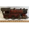 Image 2 : LARGE ANTIQUE TIN LOCOMOTIVE - PATENT DATE APR 27, 1909